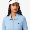 Kadın Slim Fit UV Korumalı Streç Golf Polo Tişörtü