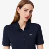 Kadın Slim Fit UV Korumalı Streç Golf Polo Tişörtü