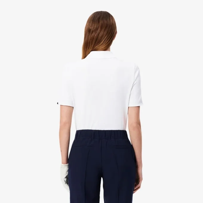 Kadın Slim Fit UV Korumalı Streç Golf Polo Tişörtü
