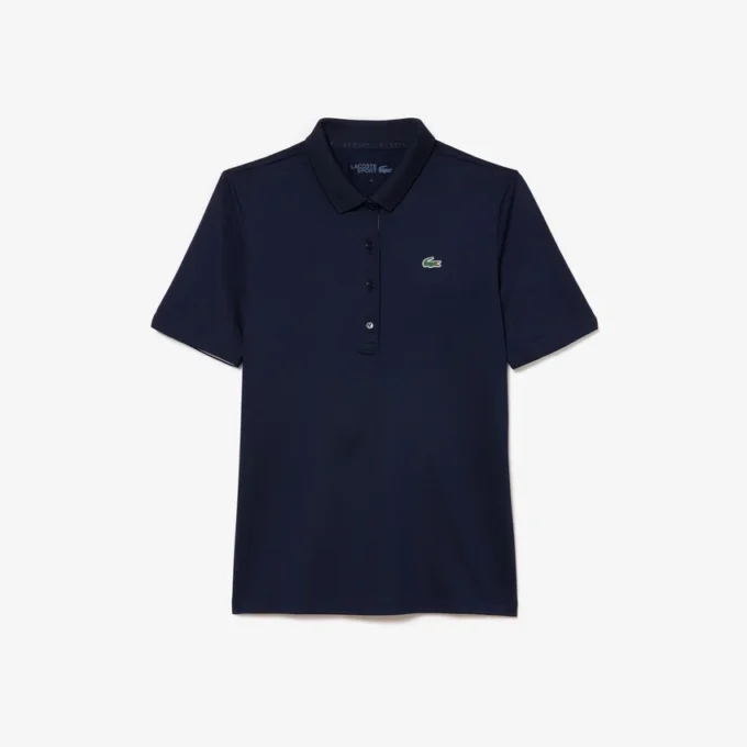Kadın Slim Fit UV Korumalı Streç Golf Polo Tişörtü