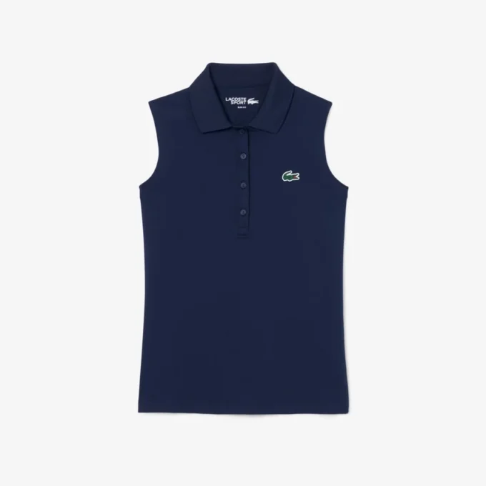 Kadın Slim Fit UV Korumalı Streç Golf Polo Tişörtü