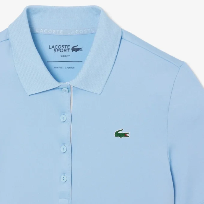 Kadın Slim Fit UV Korumalı Streç Golf Polo Tişörtü