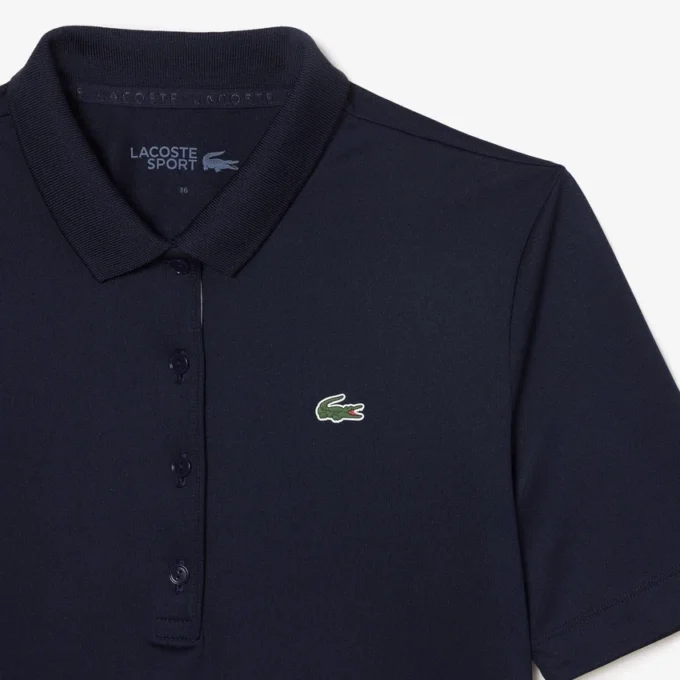 Kadın Slim Fit UV Korumalı Streç Golf Polo Tişörtü