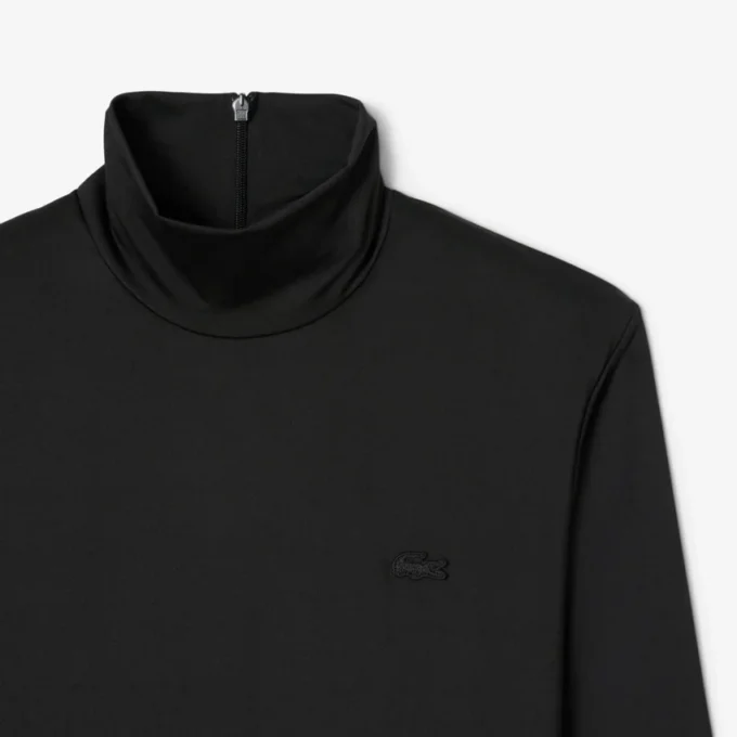 Kadın Slim Fit Yüksek Yaka Elbise