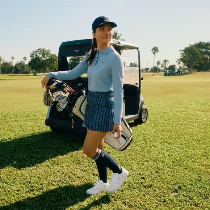 Kadın T-Clip Golf Deri Golf Ayakkabıları