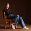 Kadın T-Clip Set Deri Sneaker