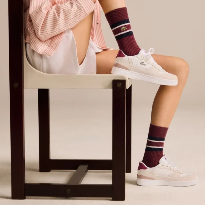 Kadın T-Clip Set Süet Sneaker