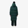 Kadın Uzun Oversized Kuş Tüyü Ceket