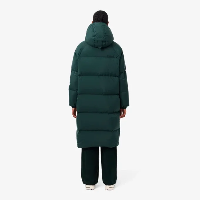 Kadın Uzun Oversized Kuş Tüyü Ceket