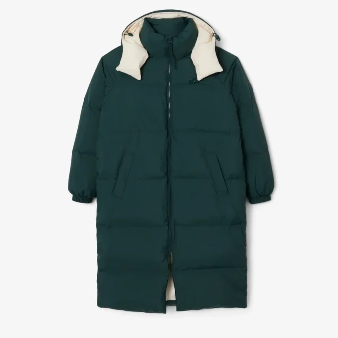 Kadın Uzun Oversized Kuş Tüyü Ceket
