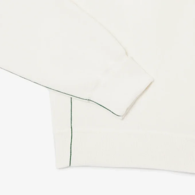 Kadın V Yaka Moss Stitch Pamuklu Hırka