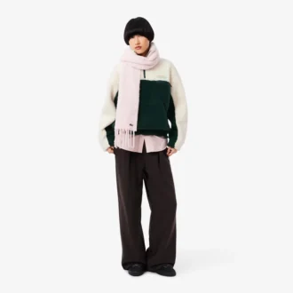 Kadın Yüksek Yakalı Oversized Polar Sweatshirt