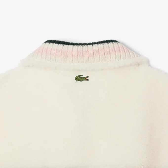 Kadın Yüksek Yakalı Oversized Polar Sweatshirt
