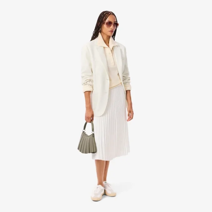 Kadın Yün Twill Blazer