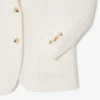 Kadın Yün Twill Blazer