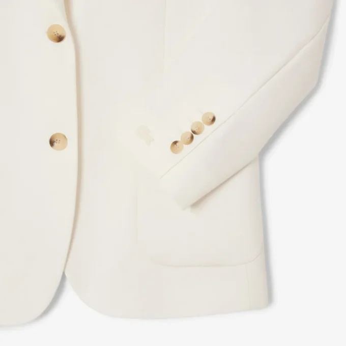 Kadın Yün Twill Blazer