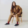 Kadın Ziane Platform Deri Sneaker