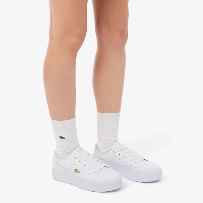 Kadın Ziane Platform Deri Sneaker