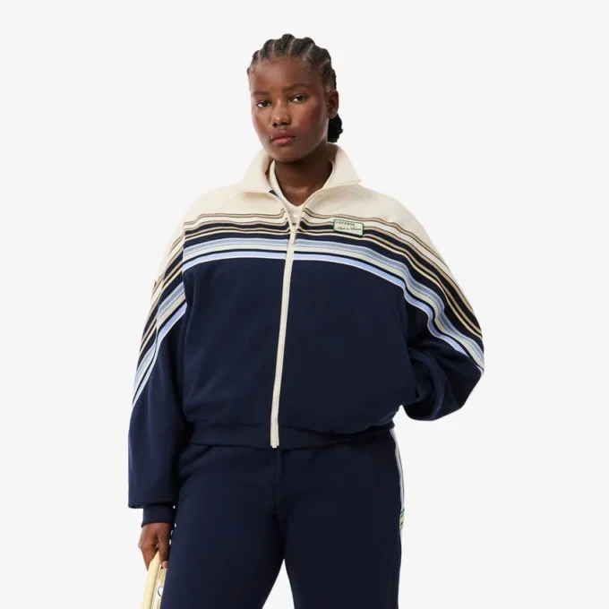 Kadınlar İçin Fransa’da Üretilmiş Fermuarlı Sweatshirt