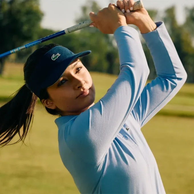 Kadınlar İçin Isı Düzenleyici UV Korumalı Golf Polo Tişörtü