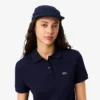Kadınlar İçin Normal Kesim Esnek Petit Piqua Polo Tişört