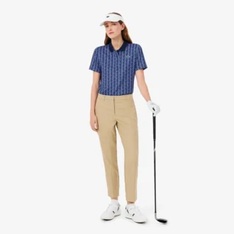 Kadınlar İçin Normal Kesim UV Korumalı Golf Polo Tişörtü