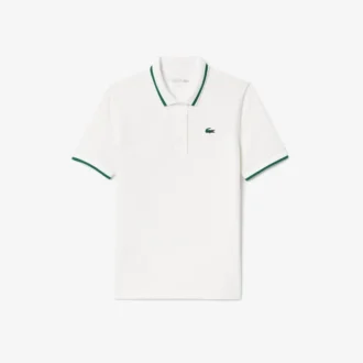 Kadınlar İçin UV Korumalı Çizgili Yakalı Tenis Polo Tişörtü