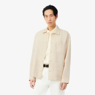 Keten Karışımlı Overshirt