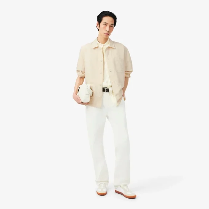 Keten Karışımlı Overshirt