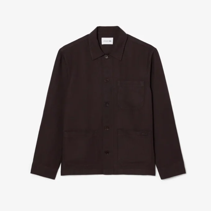 Keten Karışımlı Overshirt