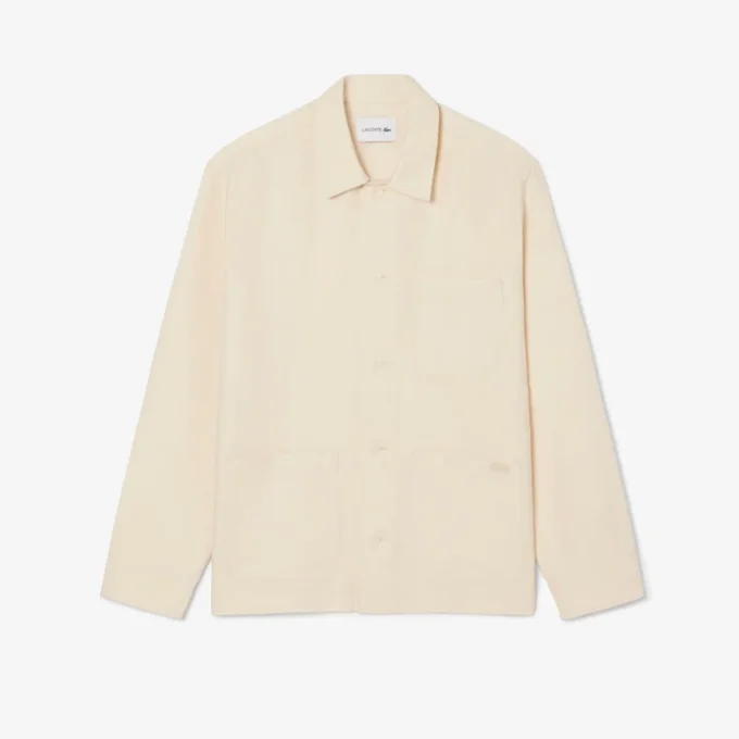 Keten Karışımlı Overshirt