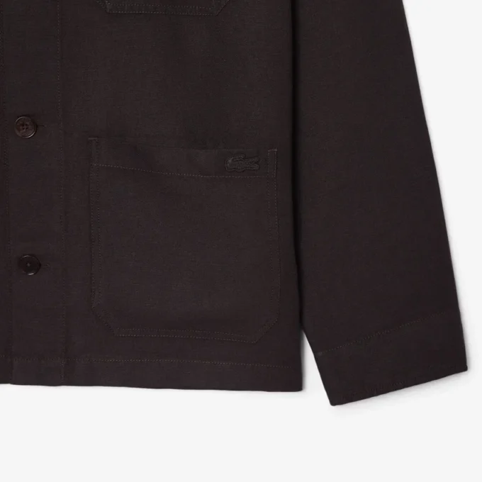 Keten Karışımlı Overshirt