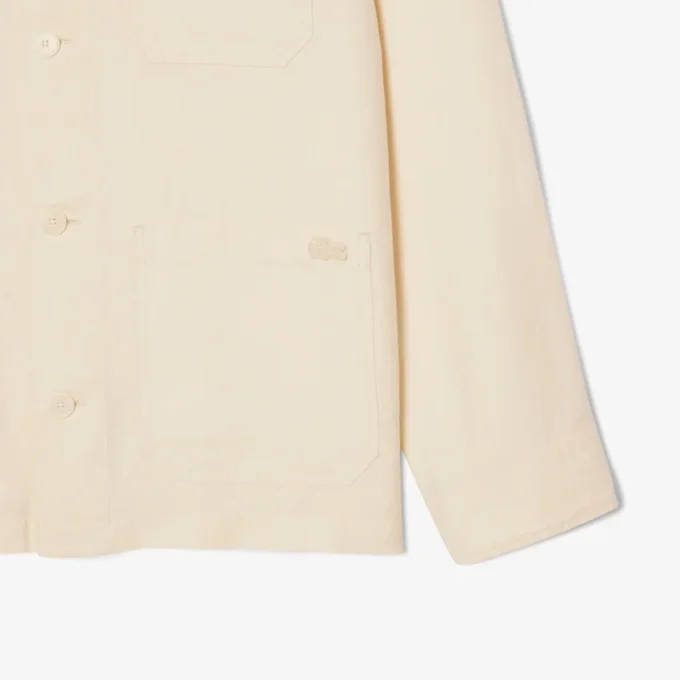 Keten Karışımlı Overshirt