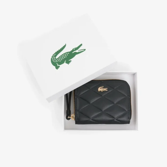 Küçük Crocodelle Deri Bozuk Para Cüzdanı