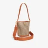 Küçük Yazlık Raffia Kova Çanta