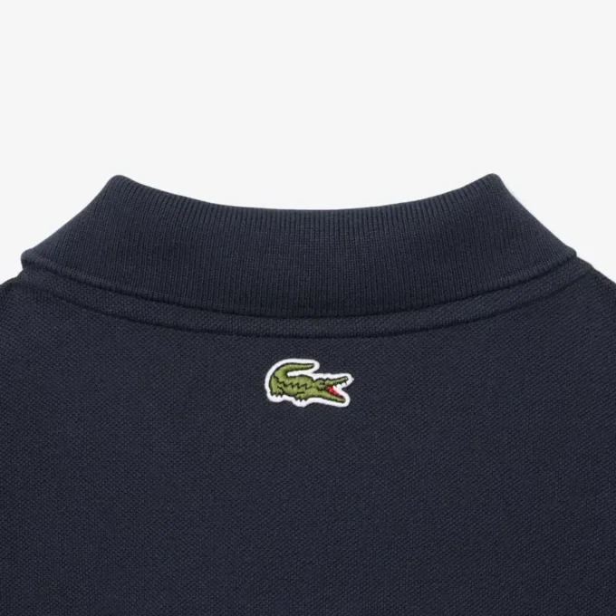 Klasik Kesim Baskılı Petit Piqua Polo Tişörtü