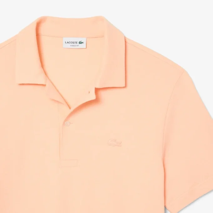 Klasik Kesim Dokulu Polo Tişört