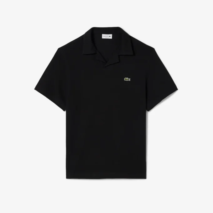 Klasik Kesim Pamuk-Keten Polo Tişört