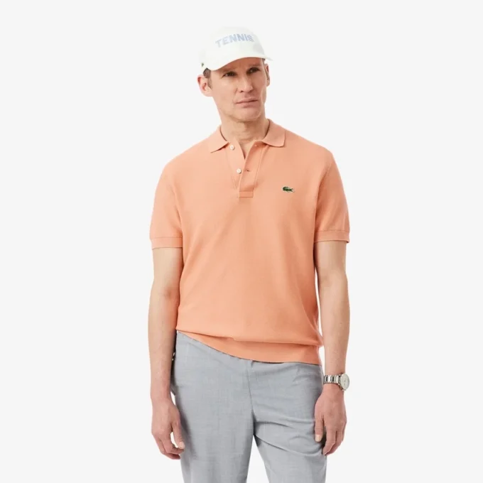 Klasik Kesim Örme Polo Tişört