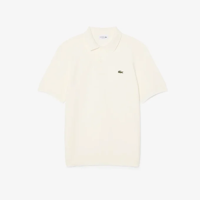 Klasik Kesim Örme Polo Tişört