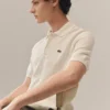 Klasik Kesim Örme Polo Tişört