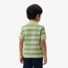 Kontrast Çizgili Petit Piqua Polo Tişörtü