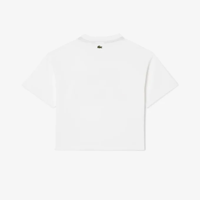Kız Çocuk Oversized Baskılı Pamuklu Tişört
