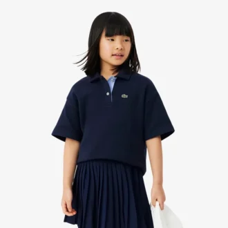 Kız Çocuk Oversized Piqua Polo Tişört
