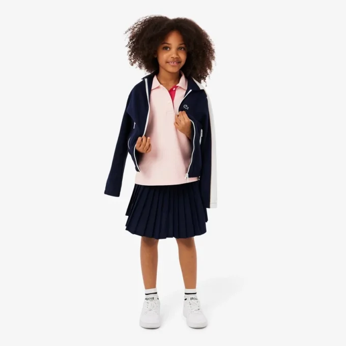 Kız Çocuk Oversized Piqua Polo Tişört
