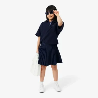 Kız Çocuk Oversized Piqua Polo Tişört