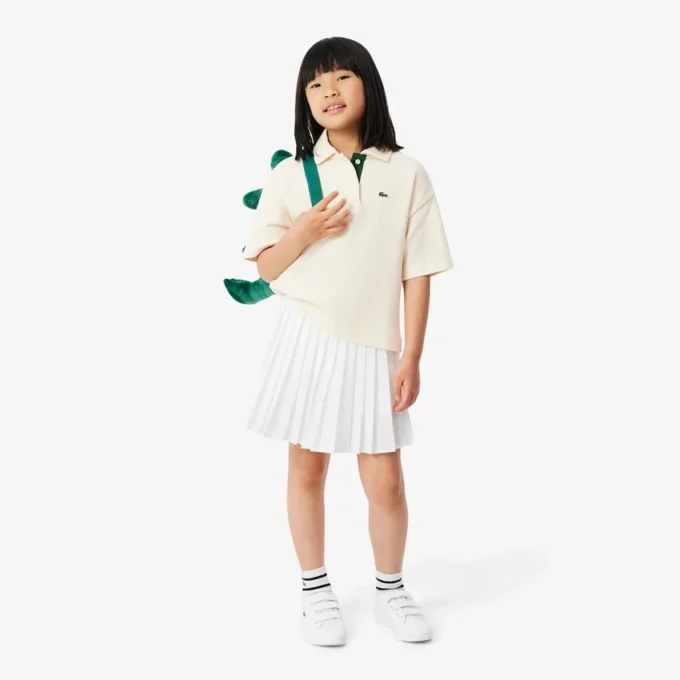 Kız Çocuk Oversized Piqua Polo Tişört