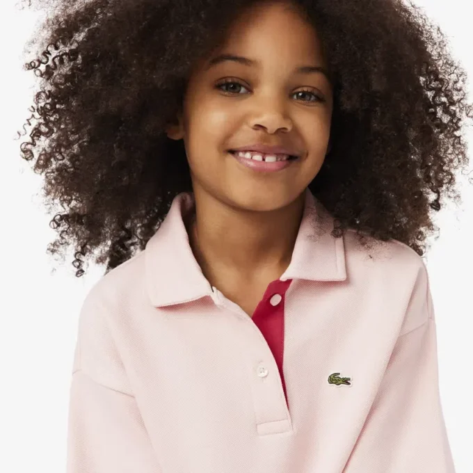 Kız Çocuk Oversized Piqua Polo Tişört