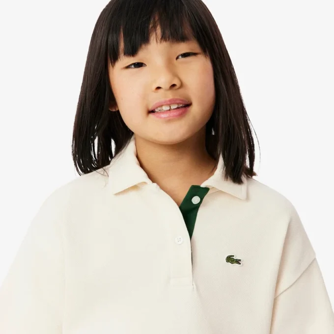 Kız Çocuk Oversized Piqua Polo Tişört