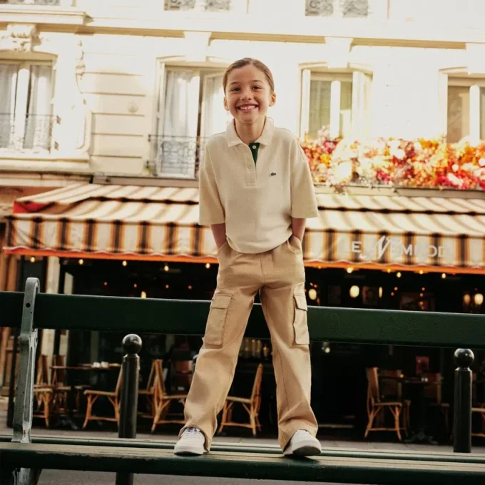 Kız Çocuk Oversized Piqua Polo Tişört